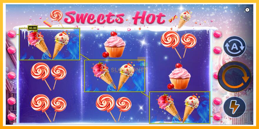 Máquina de jogos Sweets Hot - chance de ganhar dinheiro, foto 4