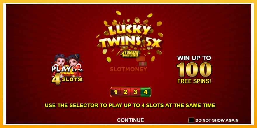 Máquina de jogos Lucky Twins 5X 4Tune Reels - chance de ganhar dinheiro, foto 1