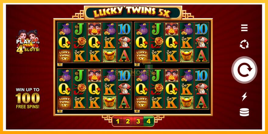 Máquina de jogos Lucky Twins 5X 4Tune Reels - chance de ganhar dinheiro, foto 2