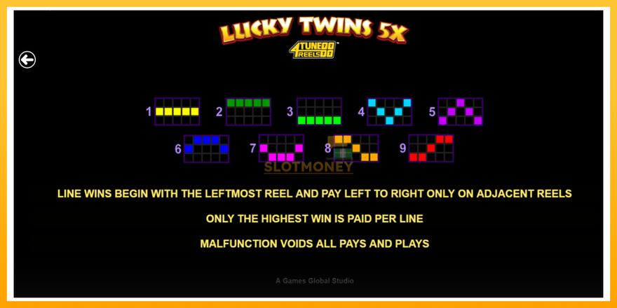 Máquina de jogos Lucky Twins 5X 4Tune Reels - chance de ganhar dinheiro, foto 7