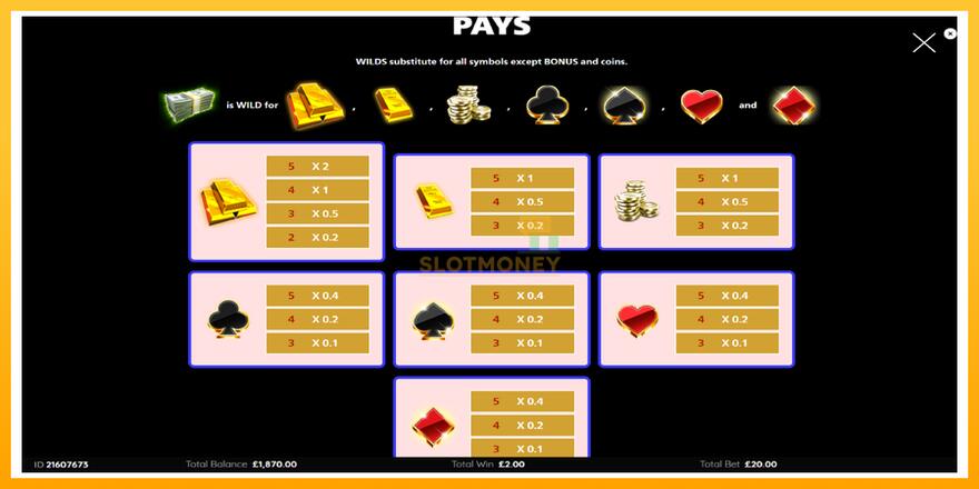 Máquina de jogos Cash Falls: Add Em Up Gold - chance de ganhar dinheiro, foto 5