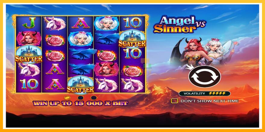 Máquina de jogos Angel vs Sinner - chance de ganhar dinheiro, foto 1