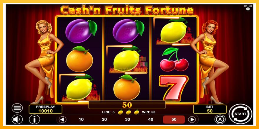 Máquina de jogos Cashn Fruits Fortune - chance de ganhar dinheiro, foto 4