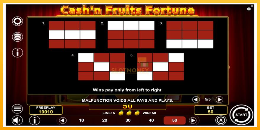 Máquina de jogos Cashn Fruits Fortune - chance de ganhar dinheiro, foto 7