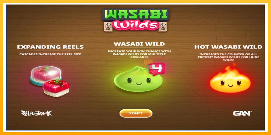 Máquina de jogos Wasabi Wilds - chance de ganhar dinheiro, foto 4