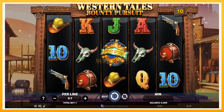 Máquina de jogos Western Tales - Bounty Pursuit - chance de ganhar dinheiro, foto 2