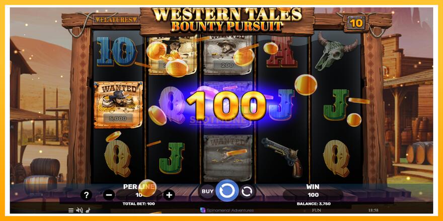 Máquina de jogos Western Tales - Bounty Pursuit - chance de ganhar dinheiro, foto 4