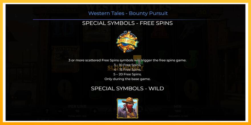 Máquina de jogos Western Tales - Bounty Pursuit - chance de ganhar dinheiro, foto 5