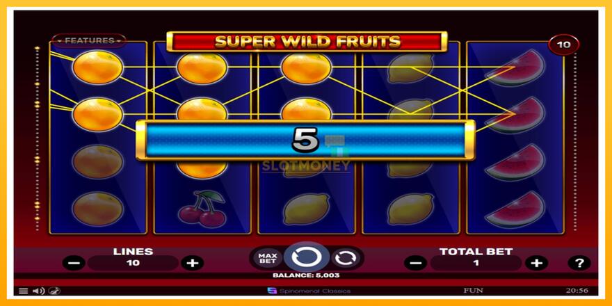 Máquina de jogos Super Wild Fruits - chance de ganhar dinheiro, foto 2