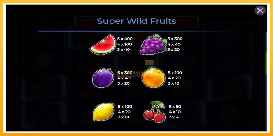 Máquina de jogos Super Wild Fruits - chance de ganhar dinheiro, foto 4