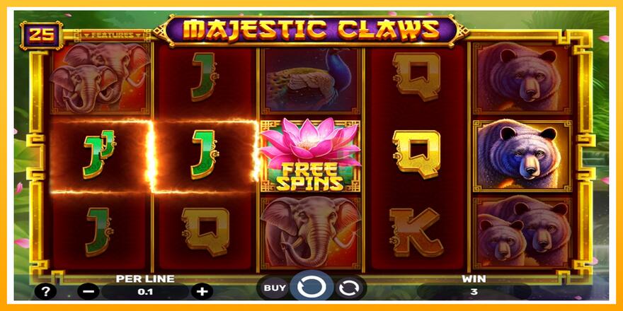 Máquina de jogos Majestic Claws - chance de ganhar dinheiro, foto 2