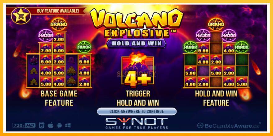 Máquina de jogos Volcano Explosive - chance de ganhar dinheiro, foto 1