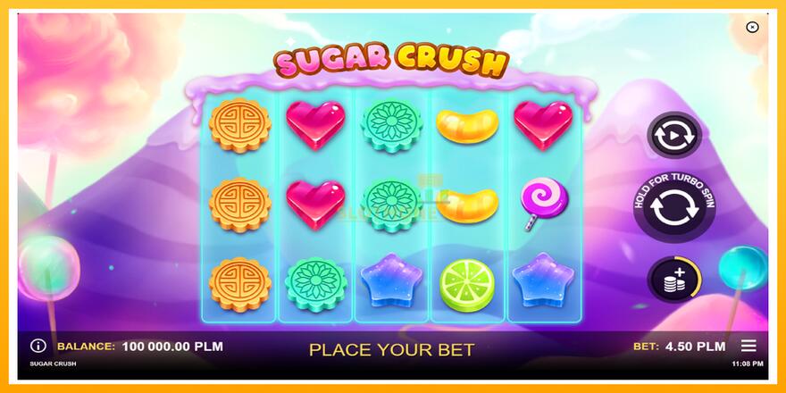 Máquina de jogos Sugar Crush - chance de ganhar dinheiro, foto 1