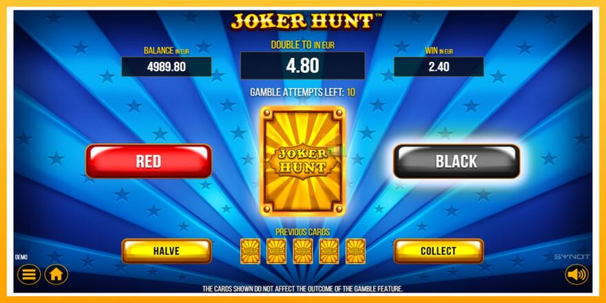 Máquina de jogos Joker Hunt - chance de ganhar dinheiro, foto 4