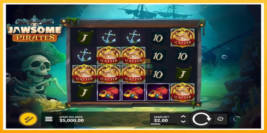 Máquina de jogos Jawsome Pirates - chance de ganhar dinheiro, foto 1