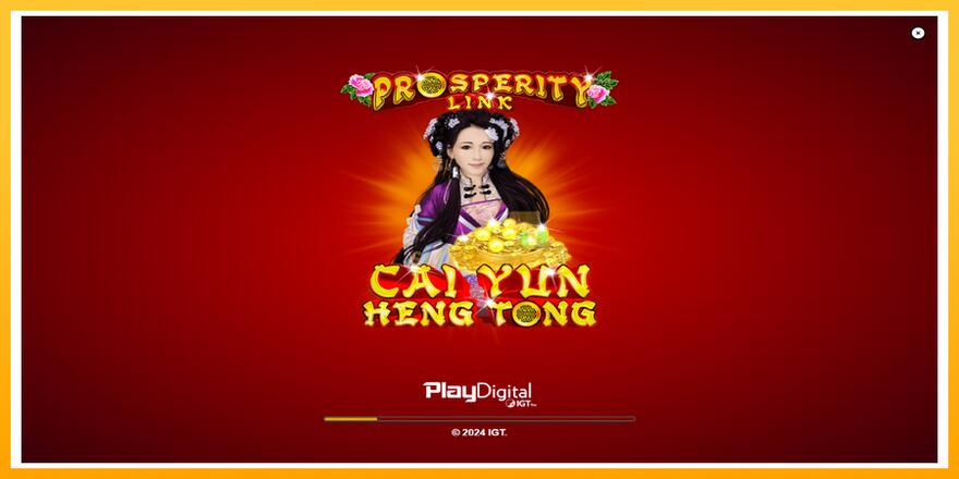 Máquina de jogos Prosperity Link - Cai Yun Heng Tong - chance de ganhar dinheiro, foto 1