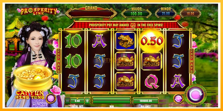 Máquina de jogos Prosperity Link - Cai Yun Heng Tong - chance de ganhar dinheiro, foto 3