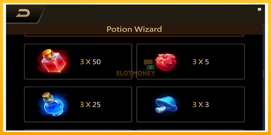 Máquina de jogos Potion Wizard - chance de ganhar dinheiro, foto 6