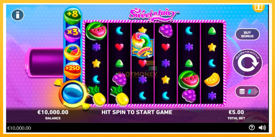 Máquina de jogos Sweet N Juicy - chance de ganhar dinheiro, foto 1