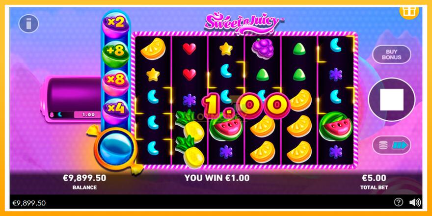 Máquina de jogos Sweet N Juicy - chance de ganhar dinheiro, foto 4