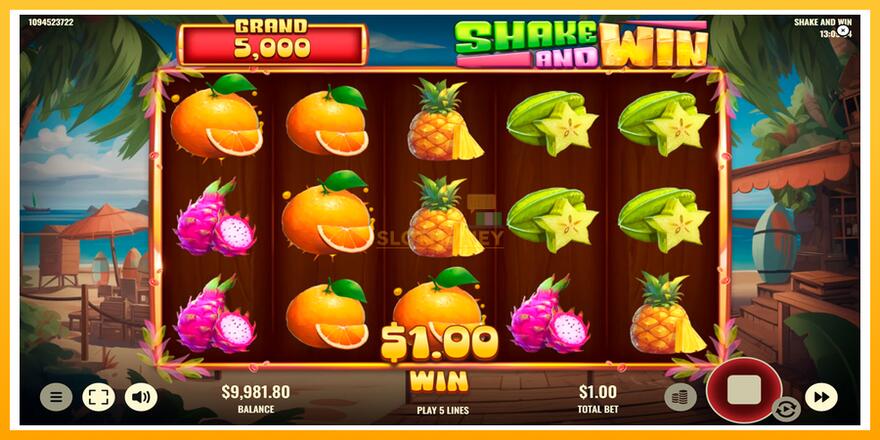 Máquina de jogos Shake and Win - chance de ganhar dinheiro, foto 3