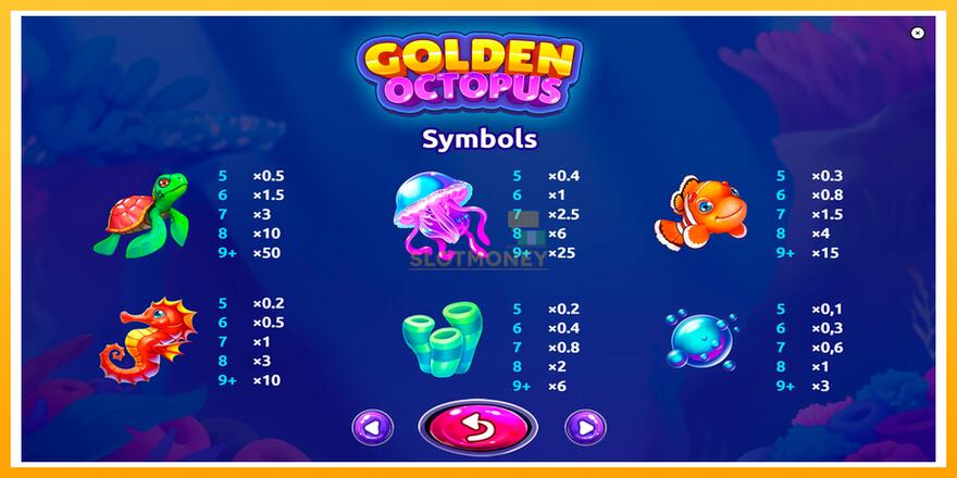 Máquina de jogos Golden Octopus - chance de ganhar dinheiro, foto 6