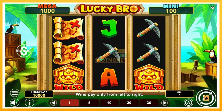 Máquina de jogos Lucky Bro Hold & Win - chance de ganhar dinheiro, foto 2