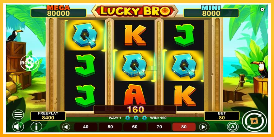 Máquina de jogos Lucky Bro Hold & Win - chance de ganhar dinheiro, foto 4