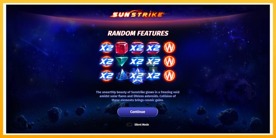 Máquina de jogos Sun Strike - chance de ganhar dinheiro, foto 1