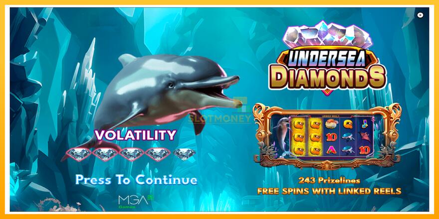 Máquina de jogos Undersea Diamonds - chance de ganhar dinheiro, foto 1