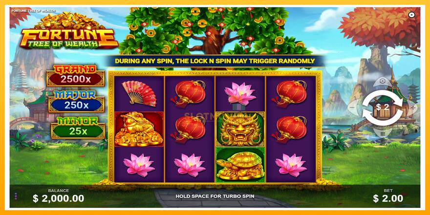 Máquina de jogos Fortune Tree of Wealth - chance de ganhar dinheiro, foto 2