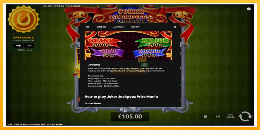 Máquina de jogos Joker Jackpots: Prize Mania - chance de ganhar dinheiro, foto 7