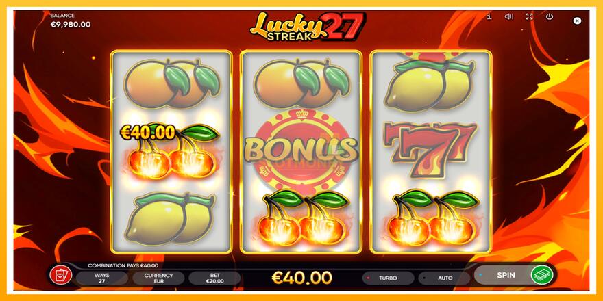 Máquina de jogos Lucky Streak 27 - chance de ganhar dinheiro, foto 4