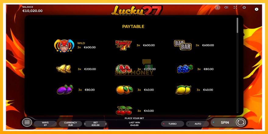 Máquina de jogos Lucky Streak 27 - chance de ganhar dinheiro, foto 5