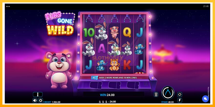 Máquina de jogos Furs Gone Wild - chance de ganhar dinheiro, foto 3