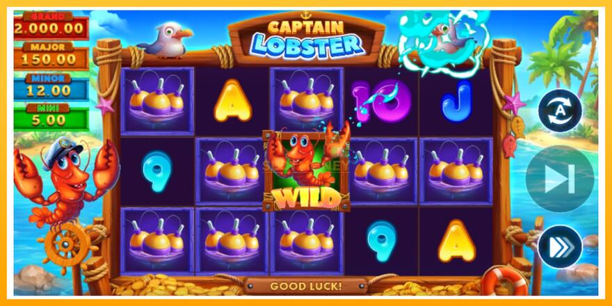 Máquina de jogos Captain Lobster - chance de ganhar dinheiro, foto 3