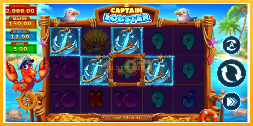 Máquina de jogos Captain Lobster - chance de ganhar dinheiro, foto 4