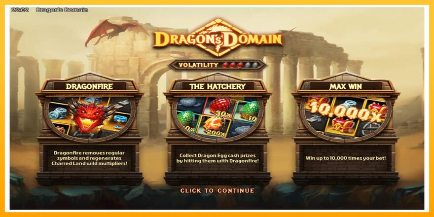 Máquina de jogos Dragons Domain - chance de ganhar dinheiro, foto 1