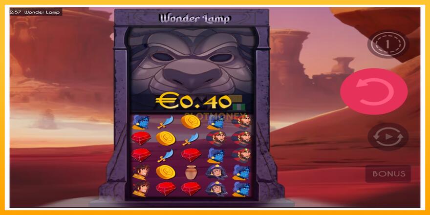 Máquina de jogos Wonder Lamp - chance de ganhar dinheiro, foto 3