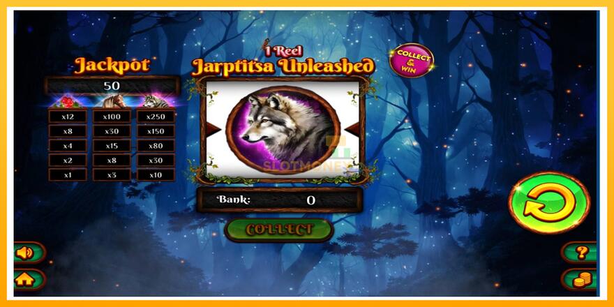 Máquina de jogos 1 Reel Jarptitsa Unleashed - chance de ganhar dinheiro, foto 1