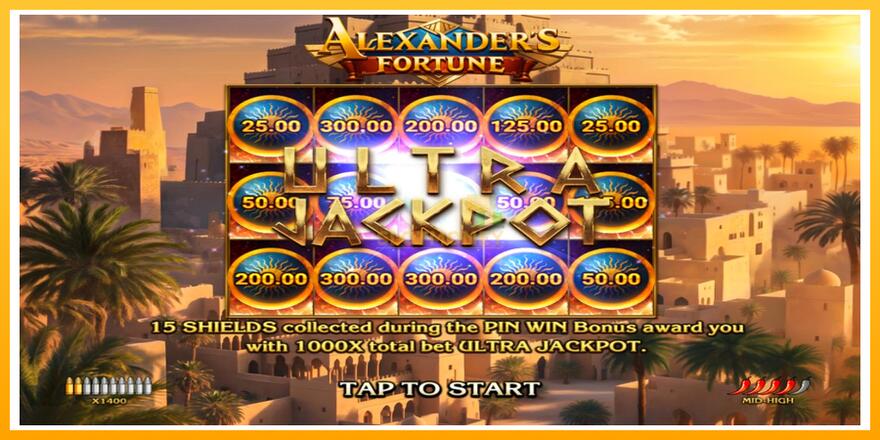 Máquina de jogos Alexanders Fortune - chance de ganhar dinheiro, foto 1