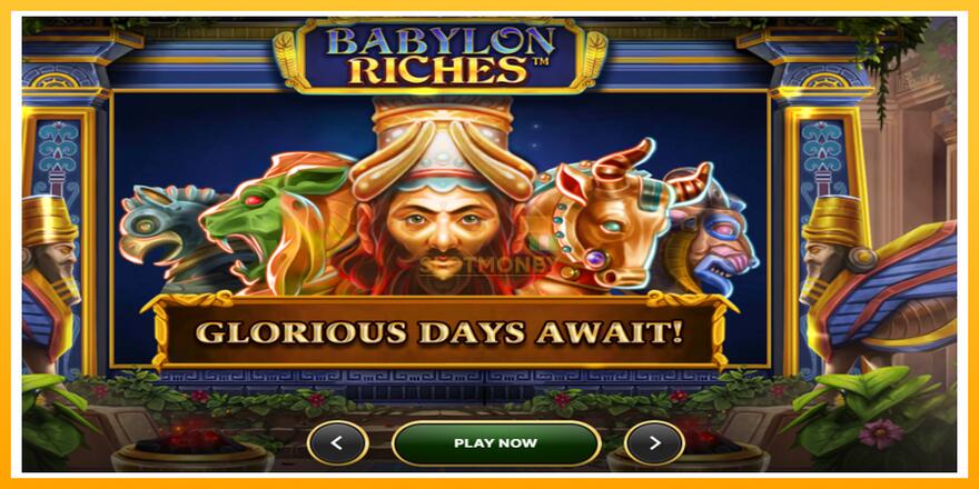 Máquina de jogos Babylon Riches - chance de ganhar dinheiro, foto 1