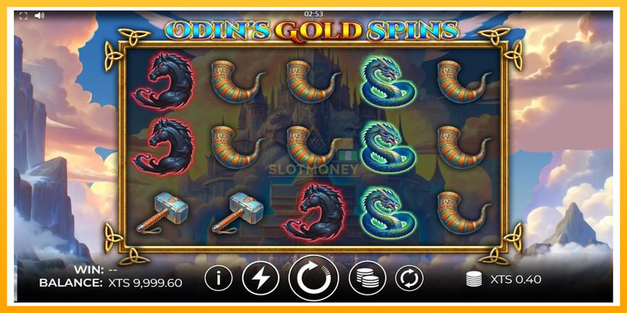 Máquina de jogos Odins Gold Spins - chance de ganhar dinheiro, foto 2