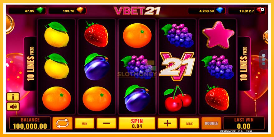 Máquina de jogos Vbet 21 - chance de ganhar dinheiro, foto 1