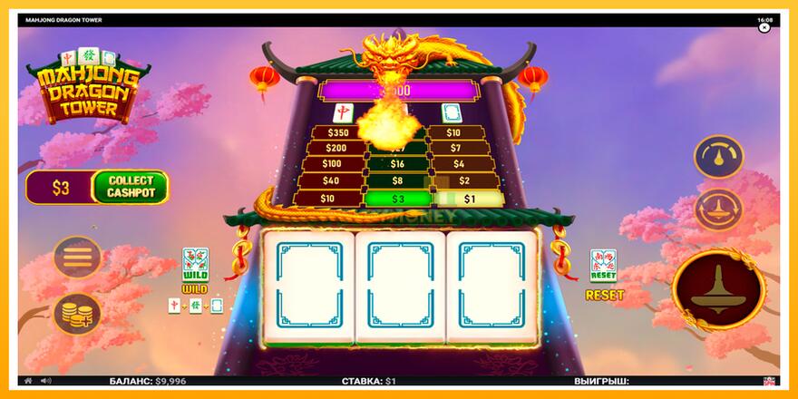 Máquina de jogos Mahjong Dragon Tower - chance de ganhar dinheiro, foto 2