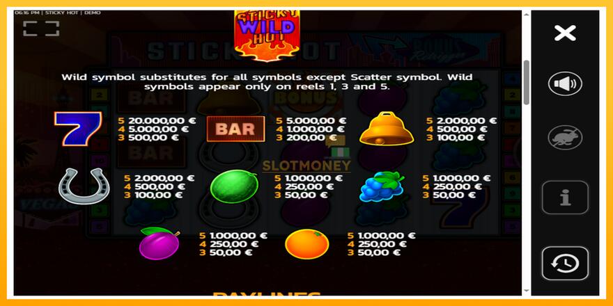 Máquina de jogos Sticky Hot - chance de ganhar dinheiro, foto 4