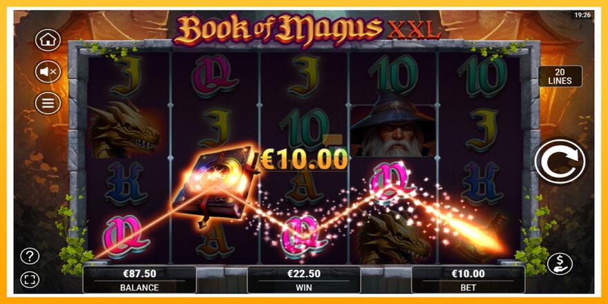 Máquina de jogos Book of Magus XXL - chance de ganhar dinheiro, foto 4