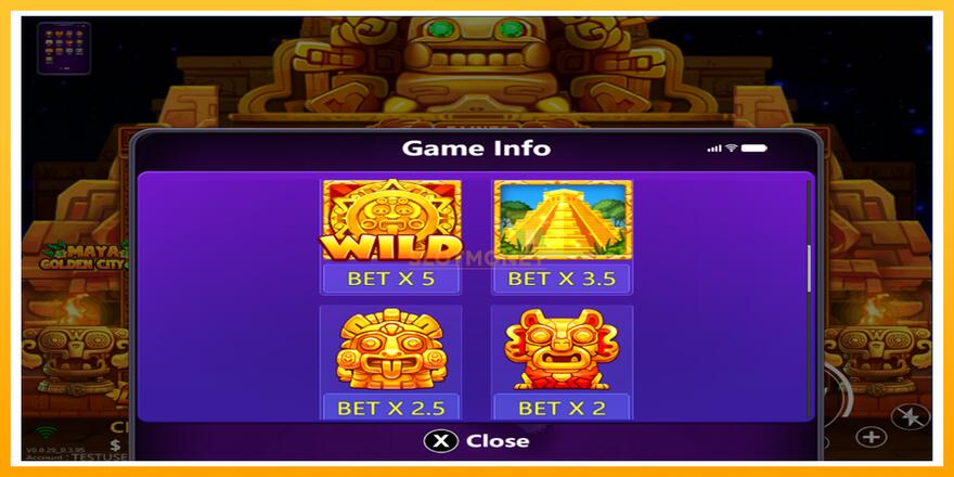 Máquina de jogos Maya Golden City 3 - chance de ganhar dinheiro, foto 3