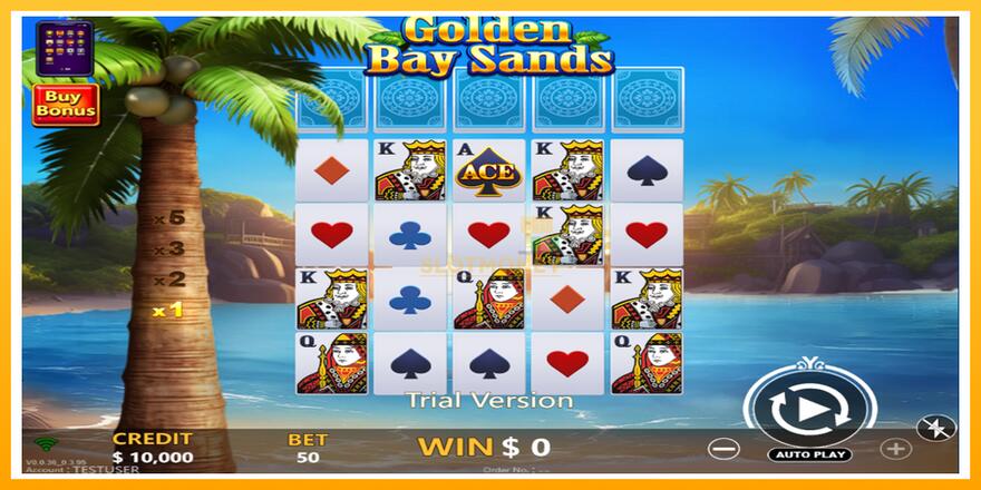 Máquina de jogos Golden Bay Sands - chance de ganhar dinheiro, foto 1