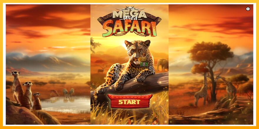 Máquina de jogos Mega Wild Safari - chance de ganhar dinheiro, foto 1